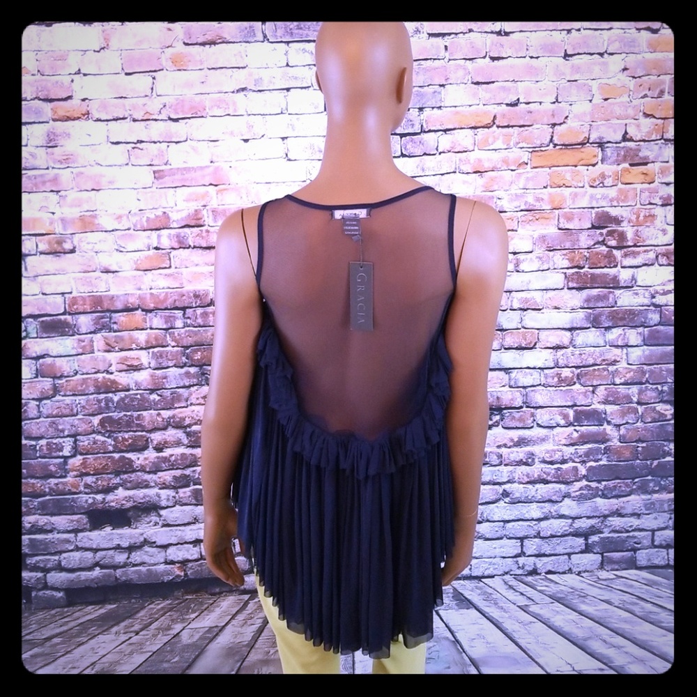 🆕️💋Gracia High- Low Tank Top💋 - Picture 3 of 5